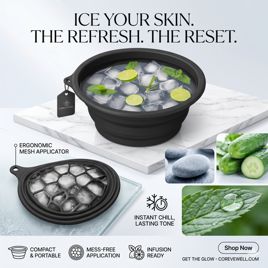 CoreWell Ice Bath and Ergonomic Applicator Set